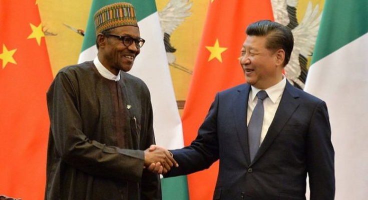 Buhari wishes chinese president happy new year