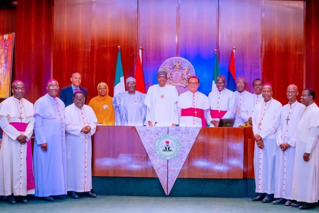 ALT"President-Buhari-Hosts-Catholic-Bishops"