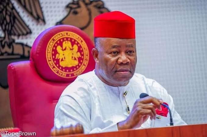 ALT="Senate President Godswill Akpabio Speaks On Lagos-Ota-Abeokuta Road"