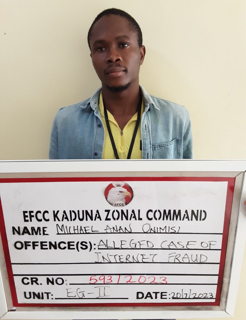 ALT="EFCC Arrest A Hacker in Kaduna"